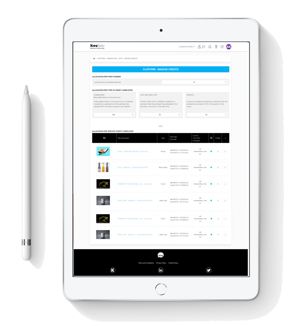GAMIFY WITH POINTS Online Community Online Qualitative Research